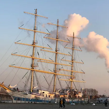 ゲストハウス Hostel, Gaestehaus Zum Molenfeuer ロストック